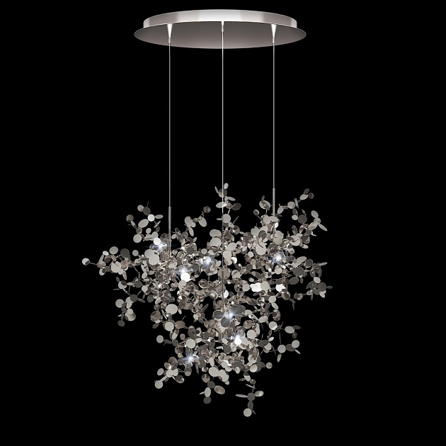 Подвесная люстра Loft IT Spark 10101/3 Chrome изображение 3 Подвесная люстра Loft IT Spark 10101/3 Chrome Фото № 3