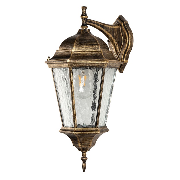 Уличный настенный светильник Arte Lamp Genova A1204AL-1BN Фото № 1