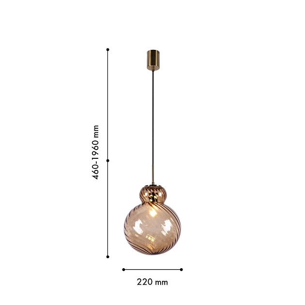 Подвесной светильник Favourite Ortus 4268-1P Фото № 2