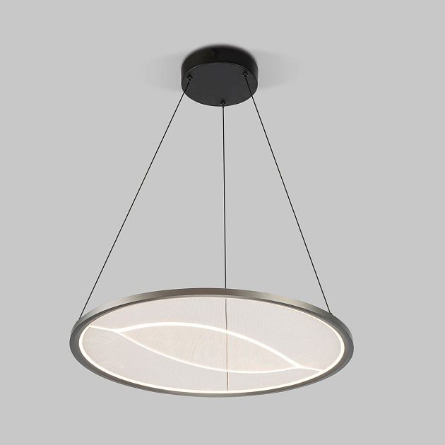 Подвесной светодиодный светильник Eurosvet Occhio 40027/1 LED серый изображение 1 Подвесной светодиодный светильник Eurosvet Occhio 40027/1 LED серый Фото № 1