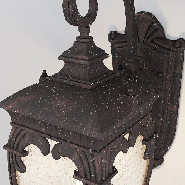 Уличный настенный светильник Maytoni Fleur O414WL-01BZ Фото № 3