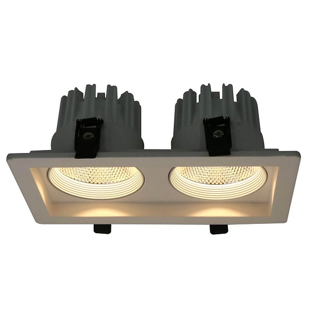 Встраиваемый светодиодный светильник Arte Lamp Privato A7007PL-2WH Фото № 1