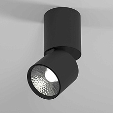 Потолочный светодиодный светильник Elektrostandard Sens 25042/LED 10W 4000K черный a063680 3
