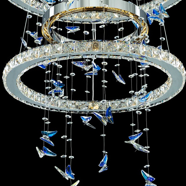 Люстра хрустальная с пультом Citilux ETERA CL322090 Фото № 7