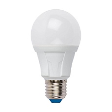 Лампа светодиодная Uniel E27 16W 3000K матовая LED-A60 16W/3000K/E27/FR PLP01WH UL-00005033