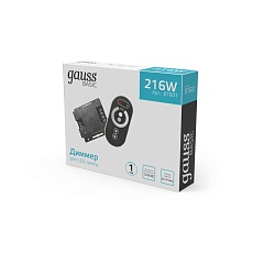 Диммер для светодиодной ленты Gauss LED 12V 216W BT601 2
