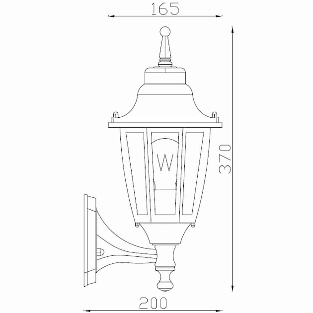 Уличный настенный светильник Lucide Tireno 11832/01/30 Фото № 3
