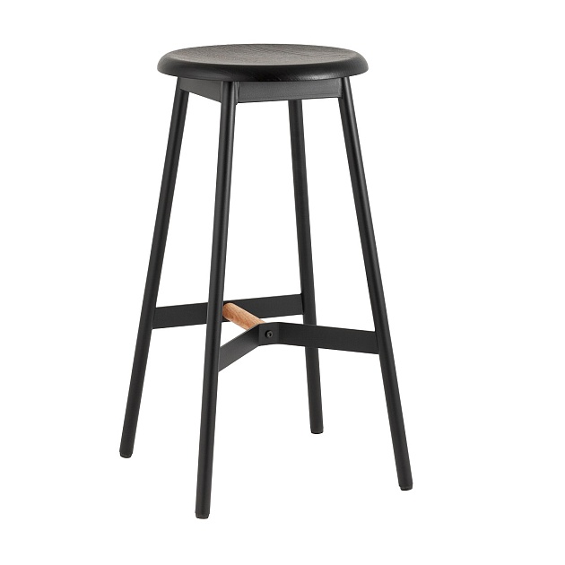 Барный стул Stool Group Knobb черный 9117H75 black Фото № 1