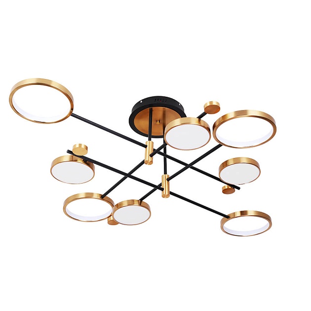 Потолочная светодиодная люстра Arte Lamp Holly A1364PL-8PB Фото № 1