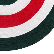 Ковер Tkano из хлопка Target темно-зеленого цвета из коллекции Ethnic, Ø120 см TK22-DR0028 3