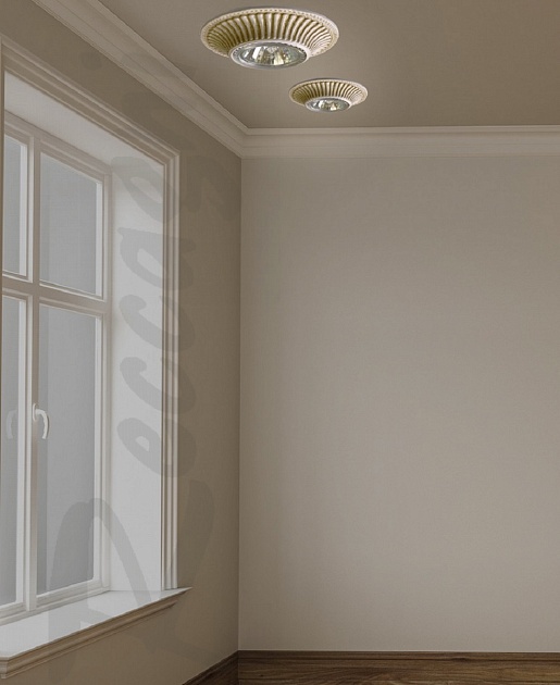 Встраиваемый светильник Reccagni Angelo Spot 1078 Bianco Antico изображение 2 Встраиваемый светильник Reccagni Angelo Spot 1078 Bianco Antico Фото № 2