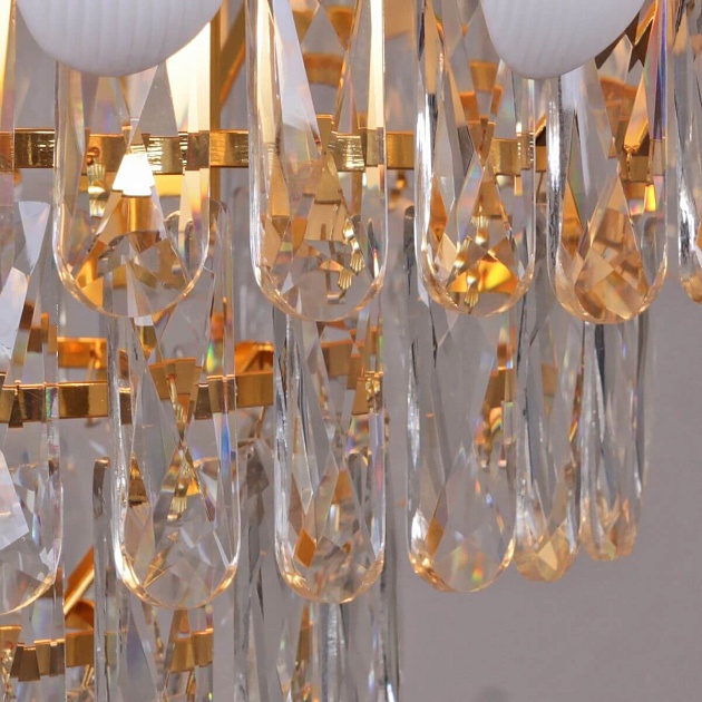 Подвесная люстра Illumico IL8139-9РLY-39 GD WT изображение 3 Подвесная люстра Illumico IL8139-9РLY-39 GD WT Фото № 3