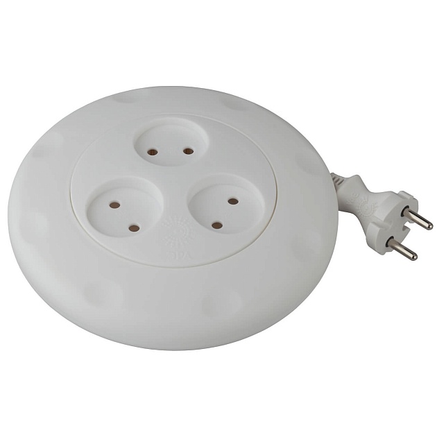 Удлинитель ЭРА UR-3-3m-W Б0019038 Фото № 1