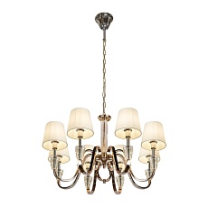 Подвесная люстра iLamp Alesti P2424-8 Nickel 2