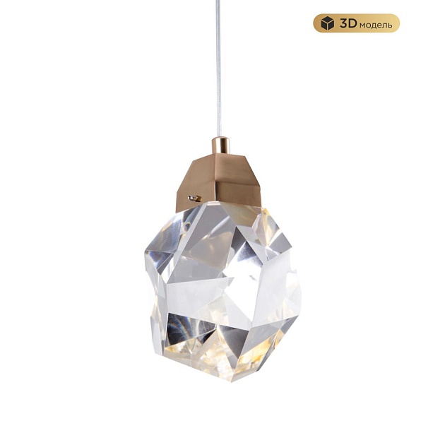 Подвесной светодиодный светильник Modelux ML.88971.1 GD изображение 1 Подвесной светодиодный светильник Modelux ML.88971.1 GD Фото № 1