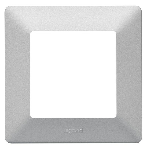Рамка 1-постовая Legrand Valena Life алюминий 754137 изображение 1 Рамка 1-постовая Legrand Valena Life алюминий 754137 Фото № 1