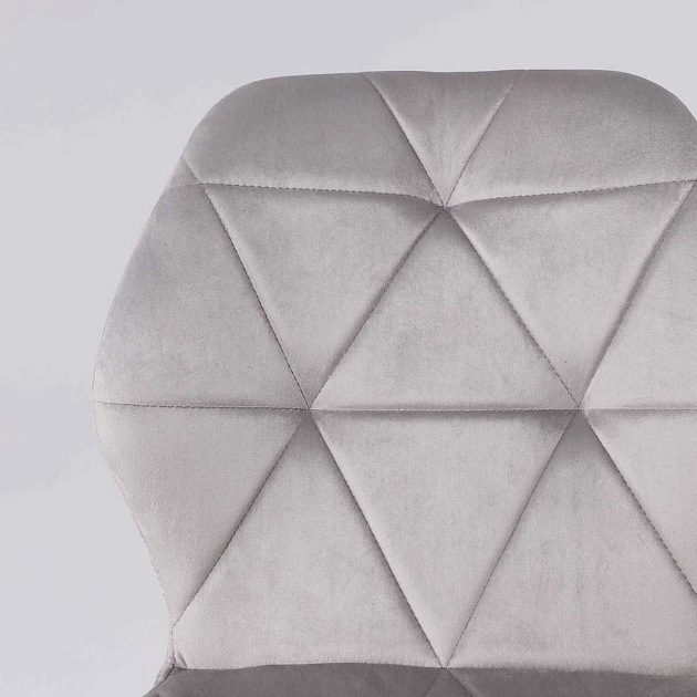 Кухонный стул AksHome Congo светло-серый, велюр 90026 изображение 3 Кухонный стул AksHome Congo светло-серый, велюр 90026 Фото № 3