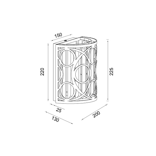 Настенный светильник Vele Luce Riccio VL3164W02 Фото № 5