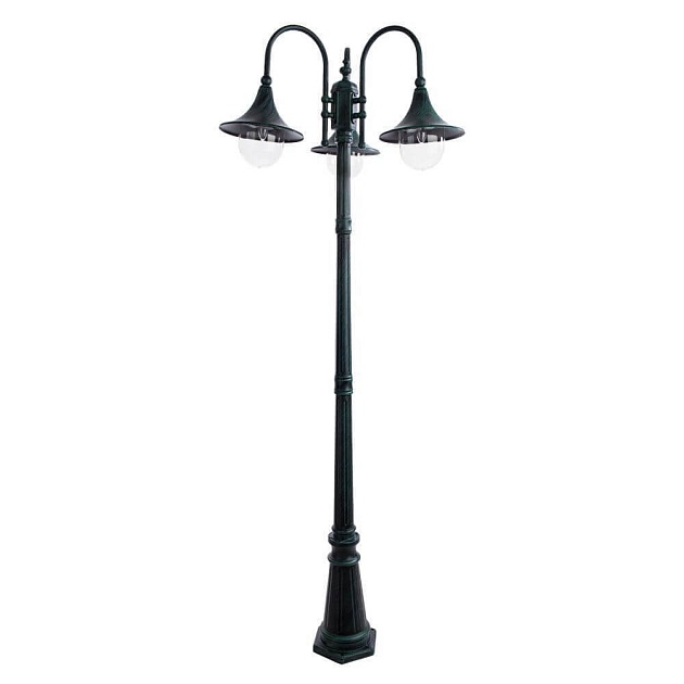 Садово-парковый светильник Arte Lamp Malaga A1086PA-3BG изображение 1 Садово-парковый светильник Arte Lamp Malaga A1086PA-3BG Фото № 1