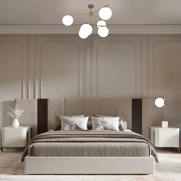 Подвесная люстра Eurosvet Marbella 60147/6 латунь Фото № 5