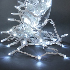 Уличная светодиодная гирлянда Sneha нить 230V белый постоянный A-047B WT 2