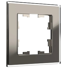 Рамка 1-постовая IEK Brite РУ-1-2-БрД дымчатая BR-M12-G-K30