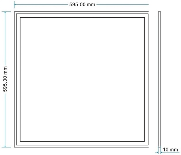 Потолочный светодиодный светильник Deko-Light Panel PRO 100069 изображение 2 Потолочный светодиодный светильник Deko-Light Panel PRO 100069 Фото № 2