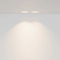 Встраиваемый светильник Maytoni Technical Downlight Gyps Modern DL129-GU10-02-W 2