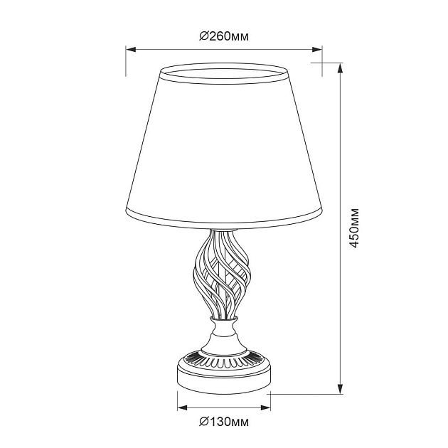 Настольная лампа Citilux Вена CL402800 Фото № 5
