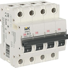 ARMAT Автоматический выключатель M06N 4P B 3А IEK AR-M06N-4-B003