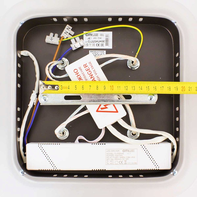 Потолочная светодиодная люстра Citilux Паркер Смарт CL225A245E изображение 7 Потолочная светодиодная люстра Citilux Паркер Смарт CL225A245E Фото № 7