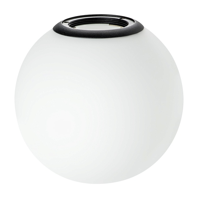 Плафон с черным металлическим кольцом Lightstar Teta 595110 Фото № 1