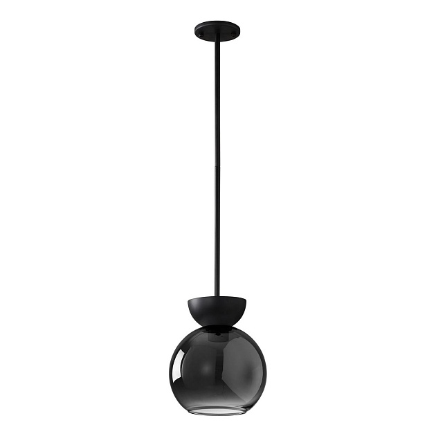Подвесной светильник iLamp Mono P6079-1 BK+SM Фото № 1