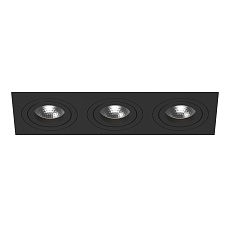 Комплект из светильника и рамки Lightstar Intero 16 (217537+217607+217607+217607) i537070707