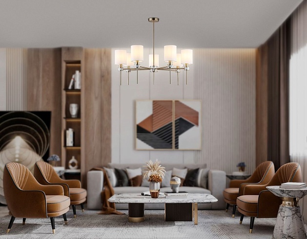 Подвесная люстра Ambrella Light High Light Classic LH72373 Фото № 7