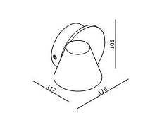 Светодиодный спот Lucide Baz 23945/06/31 3