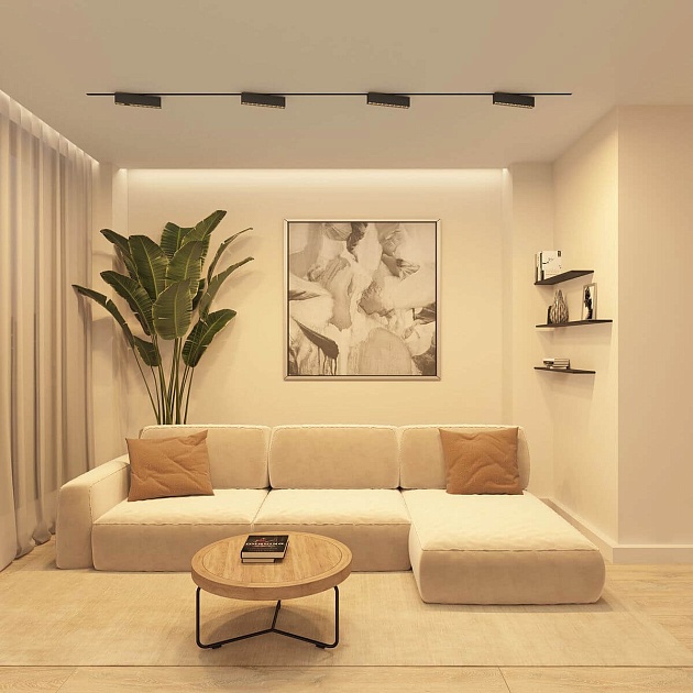 Трековый светодиодный светильник Denkirs Edder DK6434-BK изображение 4 Трековый светодиодный светильник Denkirs Edder DK6434-BK Фото № 4