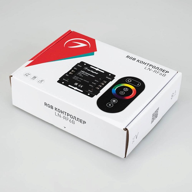 Контроллер Arlight LN-RF6B-Sens Black 023375 изображение 2 Контроллер Arlight LN-RF6B-Sens Black 023375 Фото № 2