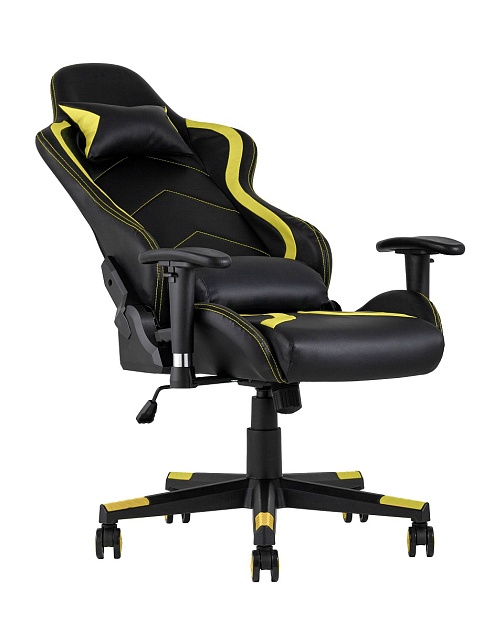 Игровое кресло TopChairs Cayenne желтое SA-R-909 yellow Фото № 6