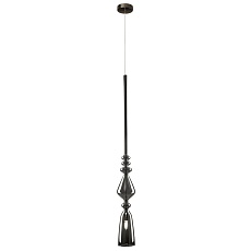 Подвесной светильник Crystal Lux Lux New SP1 B Smoke