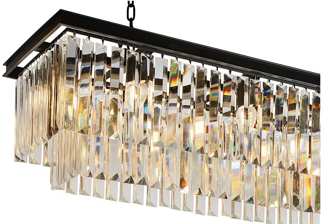 Подвесная люстра iLamp Triumph 6118-1000 BK изображение 2 Подвесная люстра iLamp Triumph 6118-1000 BK Фото № 2