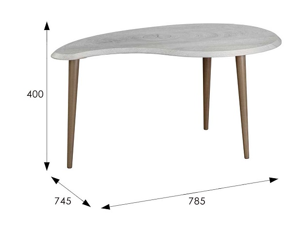 Журнальный стол Мебелик BeautyStyle 19 006762 изображение 3 Журнальный стол Мебелик BeautyStyle 19 006762 Фото № 3