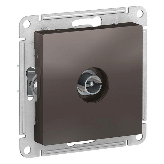 ТВ-розетка Systeme Electric AtlasDesign мокко ATN000693 Фото № 1