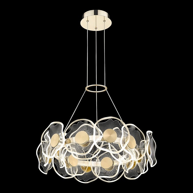 Подвесная светодиодная люстра Wertmark HELENA WE453.18.303 Фото № 1