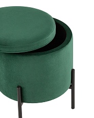 Пуф Stool Group Грейс велюр зелёный vd-grays-b19 3