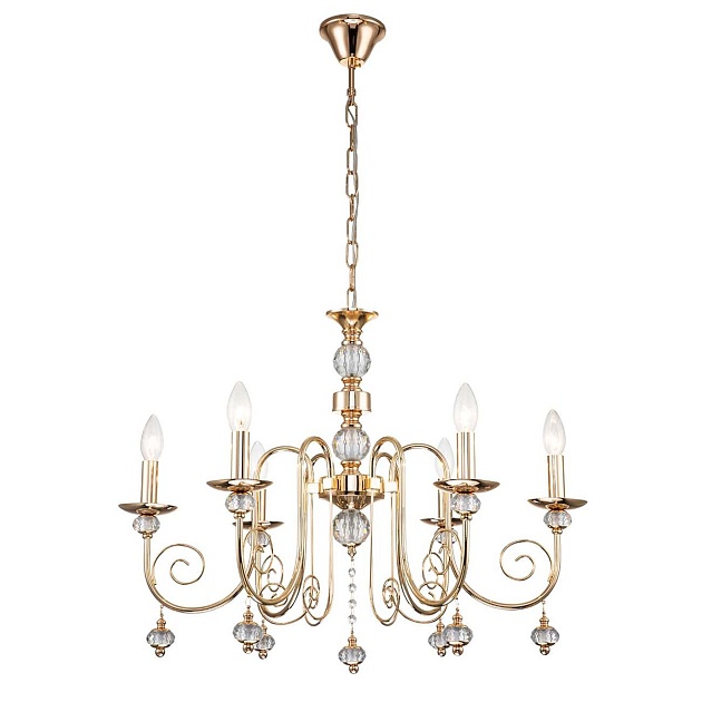 Подвесная люстра Escada Shine 678/6PL Gold Фото № 4