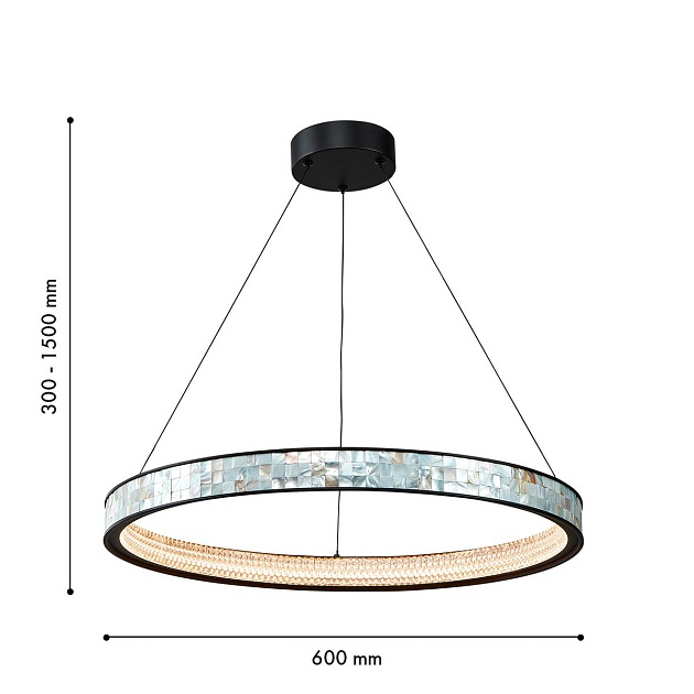 Подвесная светодиодная люстра Favourite Shelty 4704-6P Фото № 2