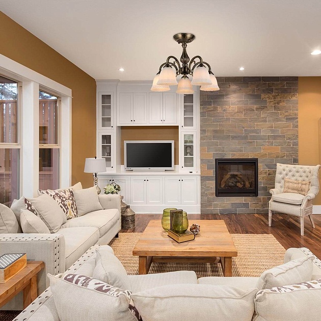 Потолочная люстра Escada Versailes 1114/5PL Bronze Фото № 5