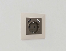 Лицевая панель розетки AMBRELLA VOLT AP6390 2