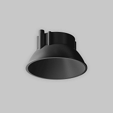 Декоративная черная рамка-отражатель Maytoni Technical для светильников серии Alfa LED Ring8-10W-RD-B 1